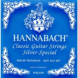 HANNABACH – Juego de cuerdas para guitarra clásica (tensión alta)