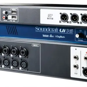 Soundcraft Ui16 – Mezclador digital de 16 entradas con control remoto