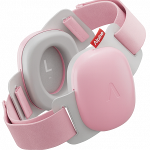 Alpine Muffy Baby Cascos de Protección Rosa