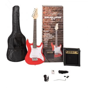 Daytona Pack de Guitarra Eléctrica 3/4 Stratocaster Roja